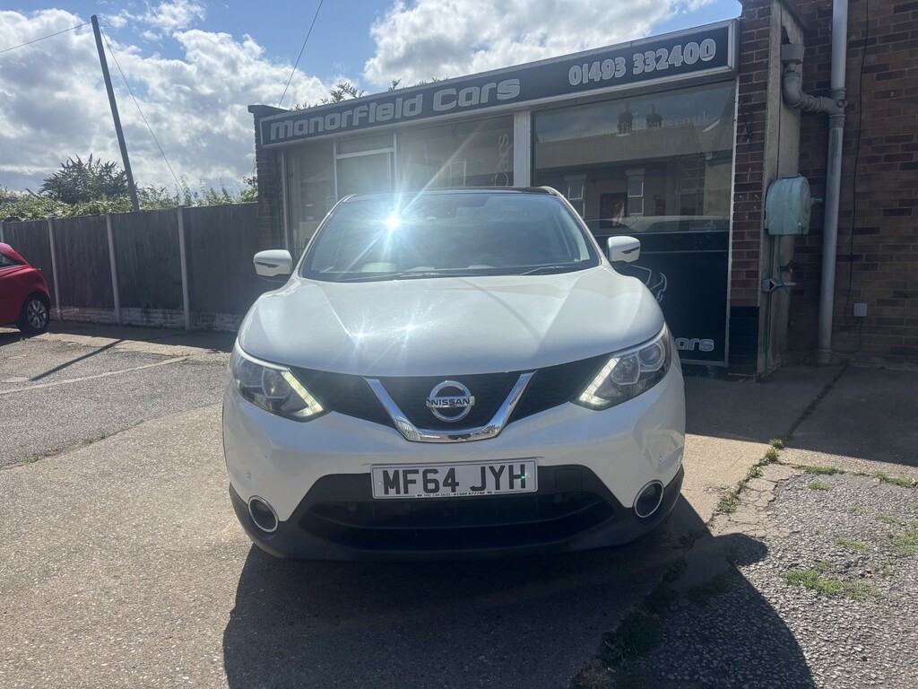 Nissan Qashqai Suv 1.2 Dig-t Acenta Premium 2014 MF64JYH White #2