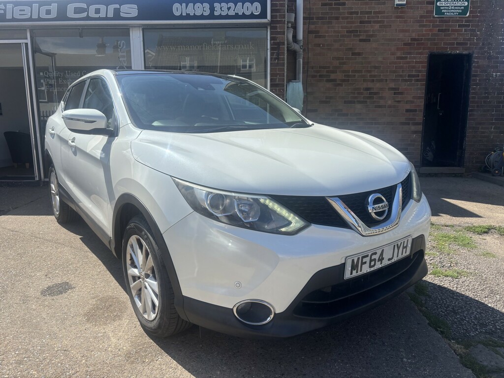 Nissan Qashqai Suv 1.2 Dig-t Acenta Premium 2014 MF64JYH White #3
