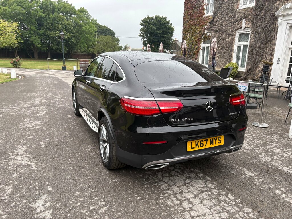 Mercedes-Benz GLC Class 2.1 Glc220d Amg Line Premium Plus Coupe Dies Black #3