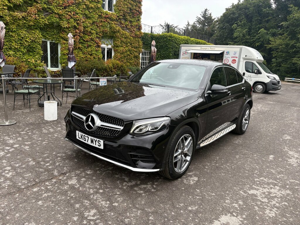 Mercedes-Benz GLC Class 2.1 Glc220d Amg Line Premium Plus Coupe Dies Black