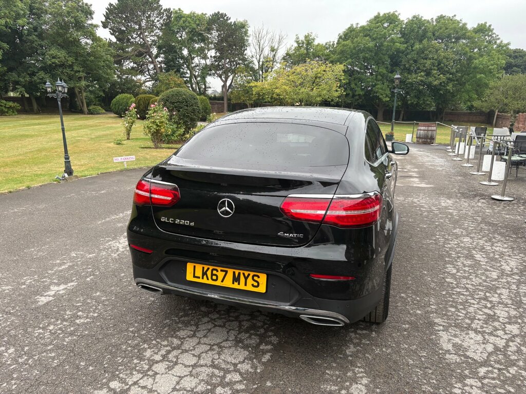 Mercedes-Benz GLC Class 2.1 Glc220d Amg Line Premium Plus Coupe Dies Black #4