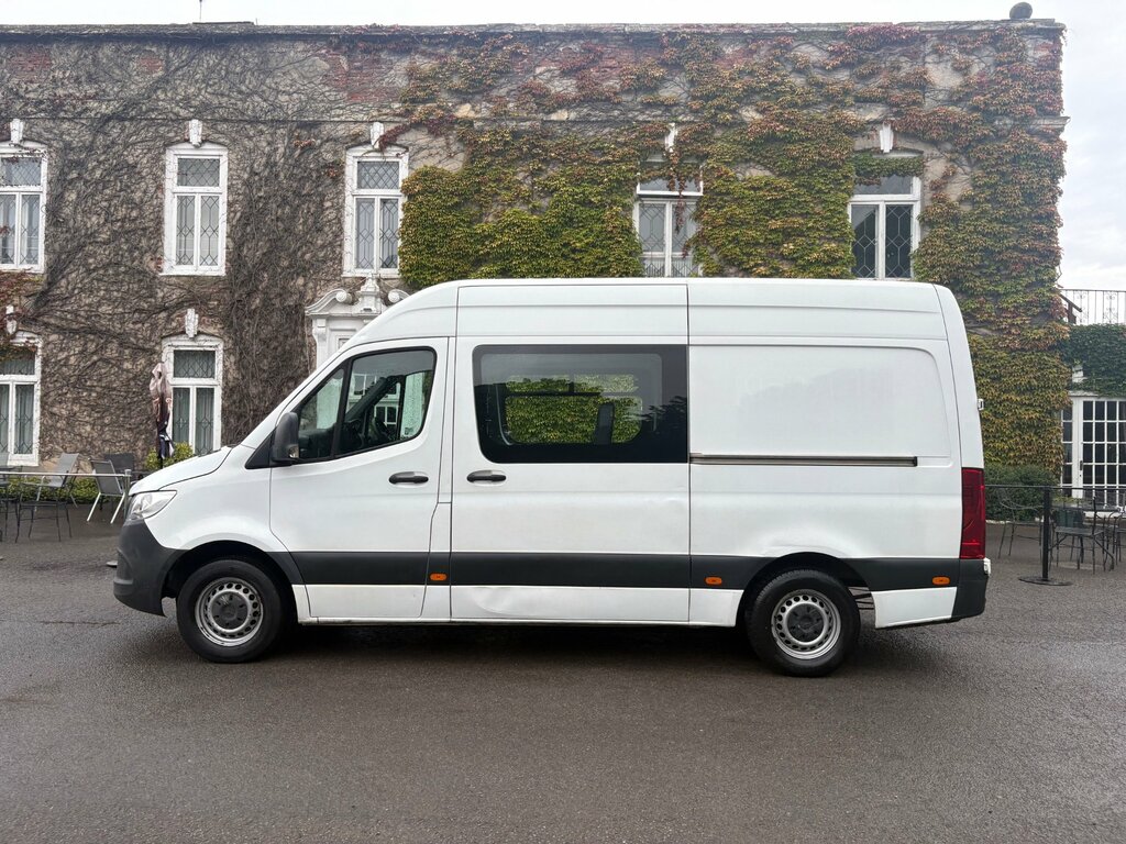 Mercedes-Benz Sprinter 2.0 315 Progressive L2h2 Euro 6 9 Seats Crew Van I White #2