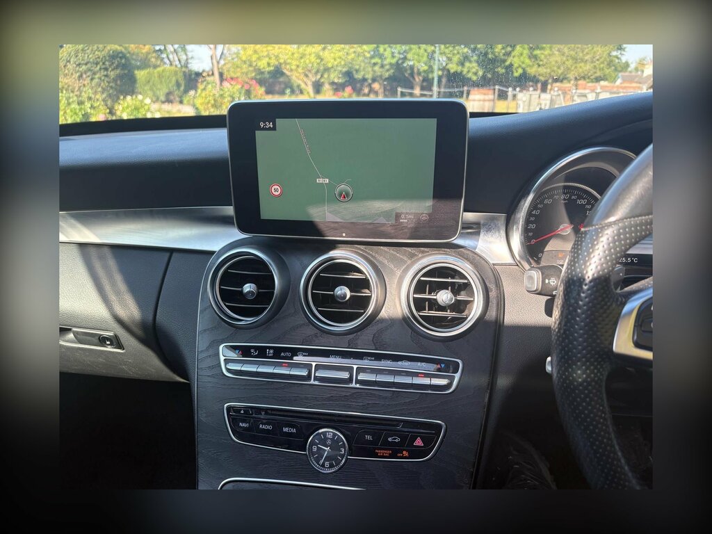 Mercedes-Benz C Class 2.1 C220d Sport Premium G-tronic Euro 6 Ss 5 White #11