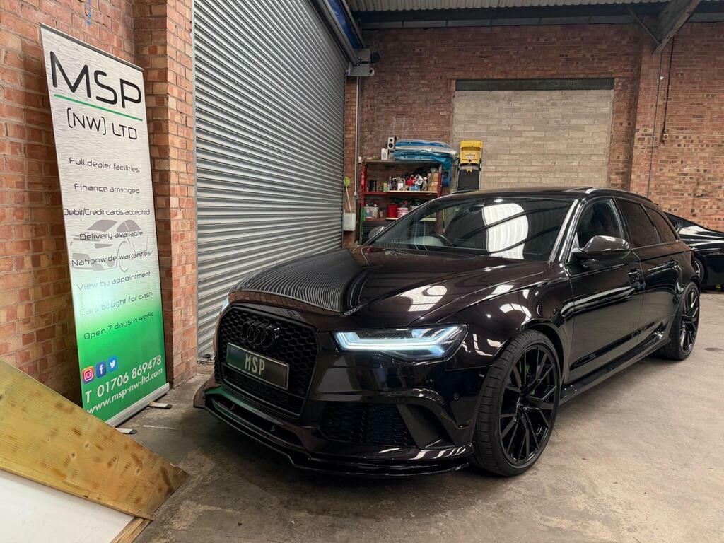 Audi RS6 Avant 4.0 Tfsi V8 Performance Tiptronic Quattro Euro 6 Black #75
