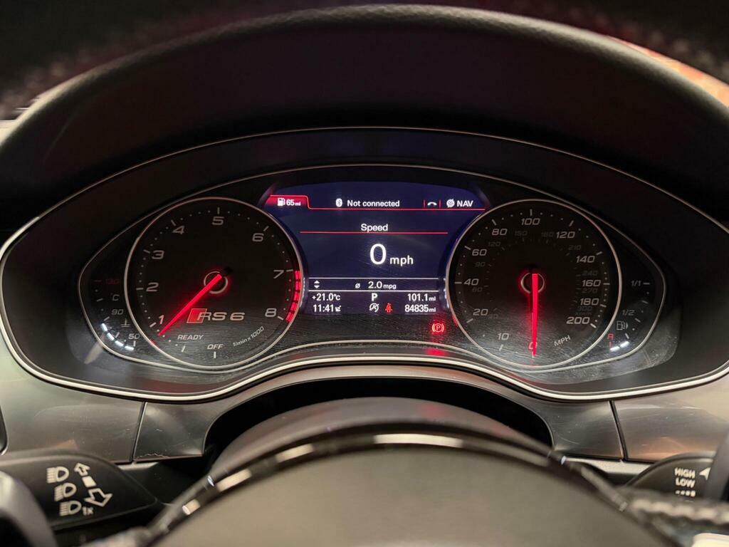 Audi RS6 Avant 4.0 Tfsi V8 Performance Tiptronic Quattro Euro 6 Black #39