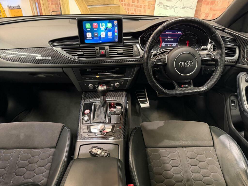 Audi RS6 Avant 4.0 Tfsi V8 Performance Tiptronic Quattro Euro 6 Black #4