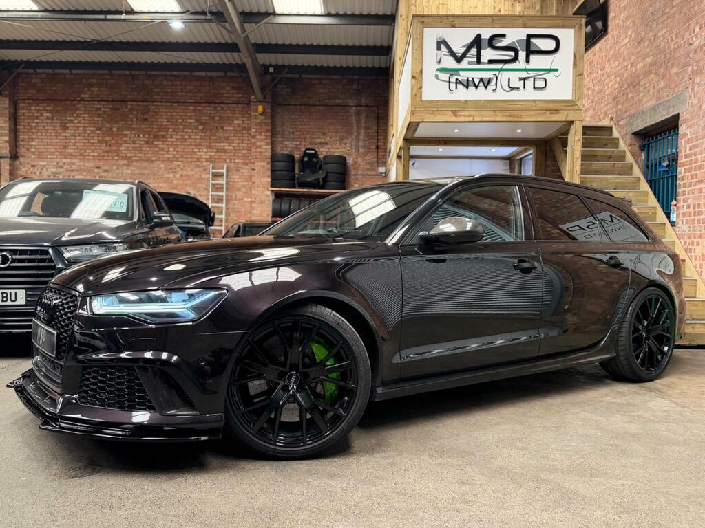 Audi RS6 Avant 4.0 Tfsi V8 Performance Tiptronic Quattro Euro 6 Black
