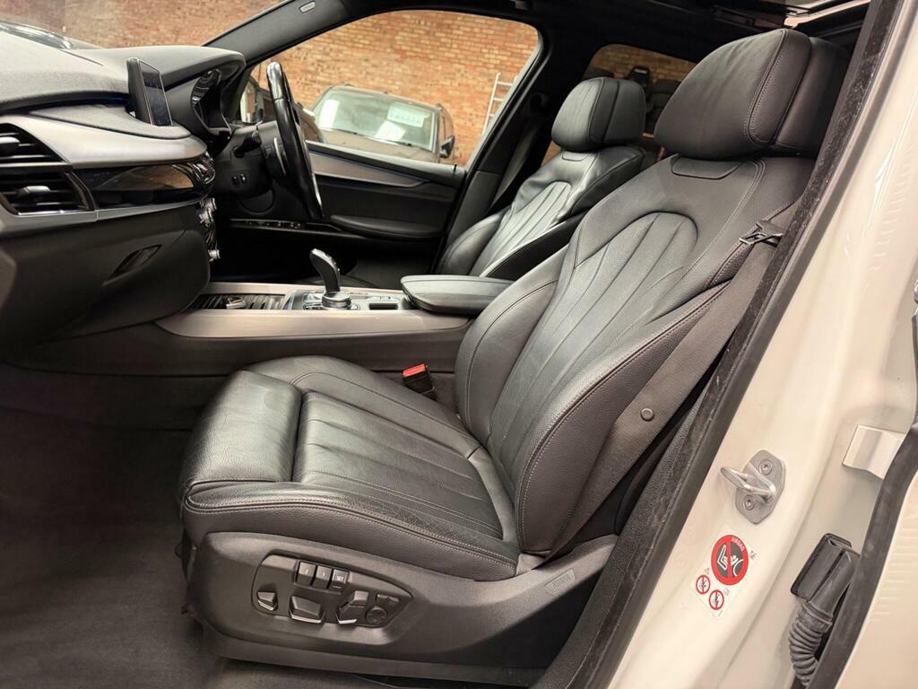 BMW X5 3.0 M50d Xdrive Euro 6 S S White #3