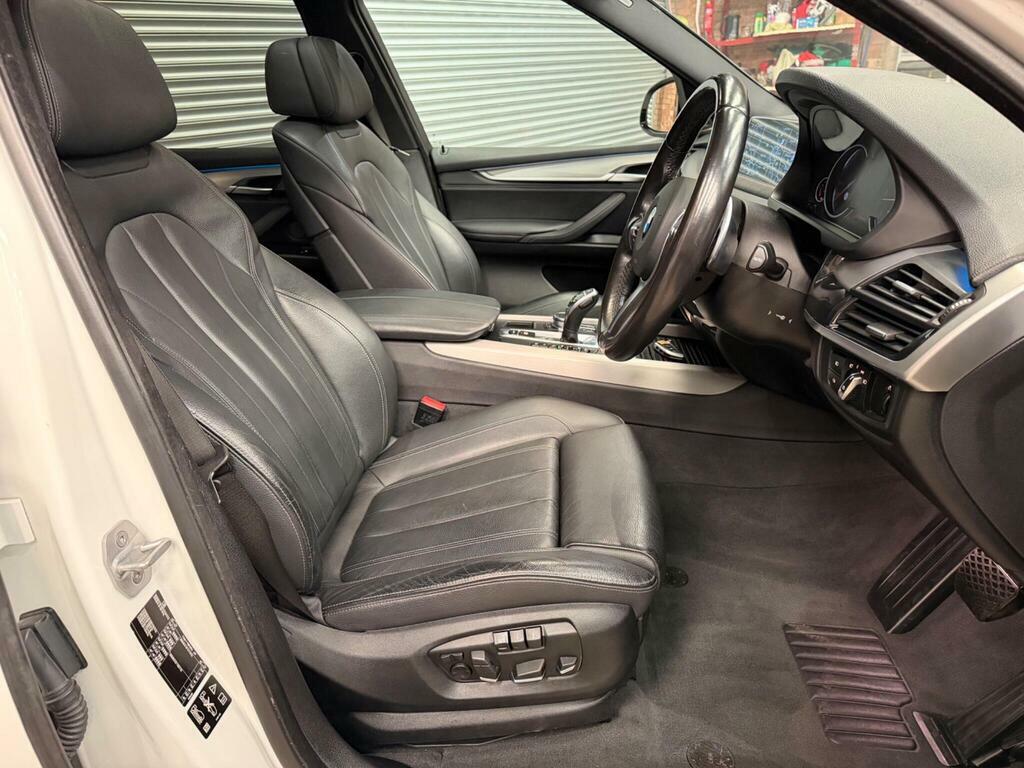 BMW X5 3.0 M50d Xdrive Euro 6 S S White #6