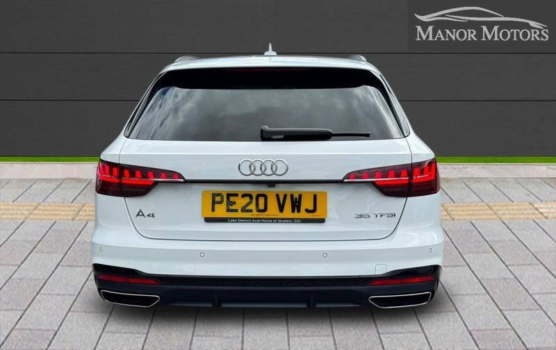Audi A4 Avant 2.0 Tfsi 35 Black Edition Euro 6 Ss White #4