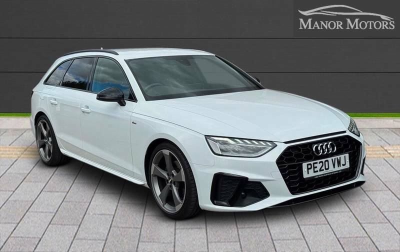 Audi A4 Avant 2.0 Tfsi 35 Black Edition Euro 6 Ss White