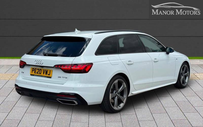 Audi A4 Avant 2.0 Tfsi 35 Black Edition Euro 6 Ss White #2