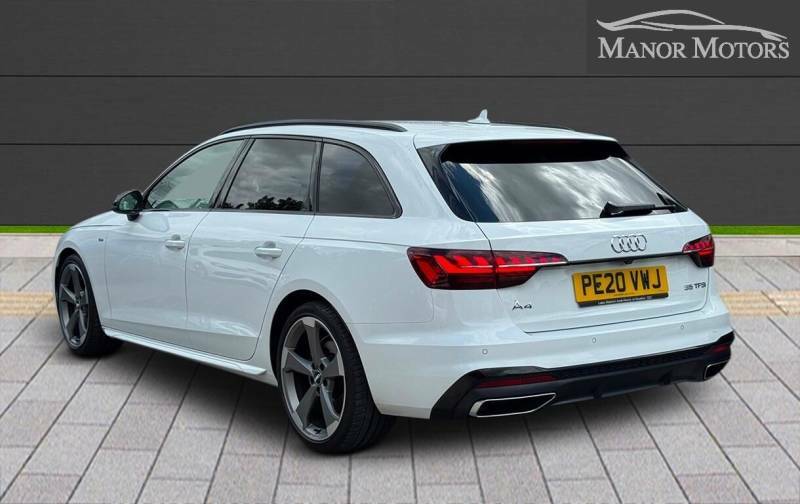 Audi A4 Avant 2.0 Tfsi 35 Black Edition Euro 6 Ss White #5