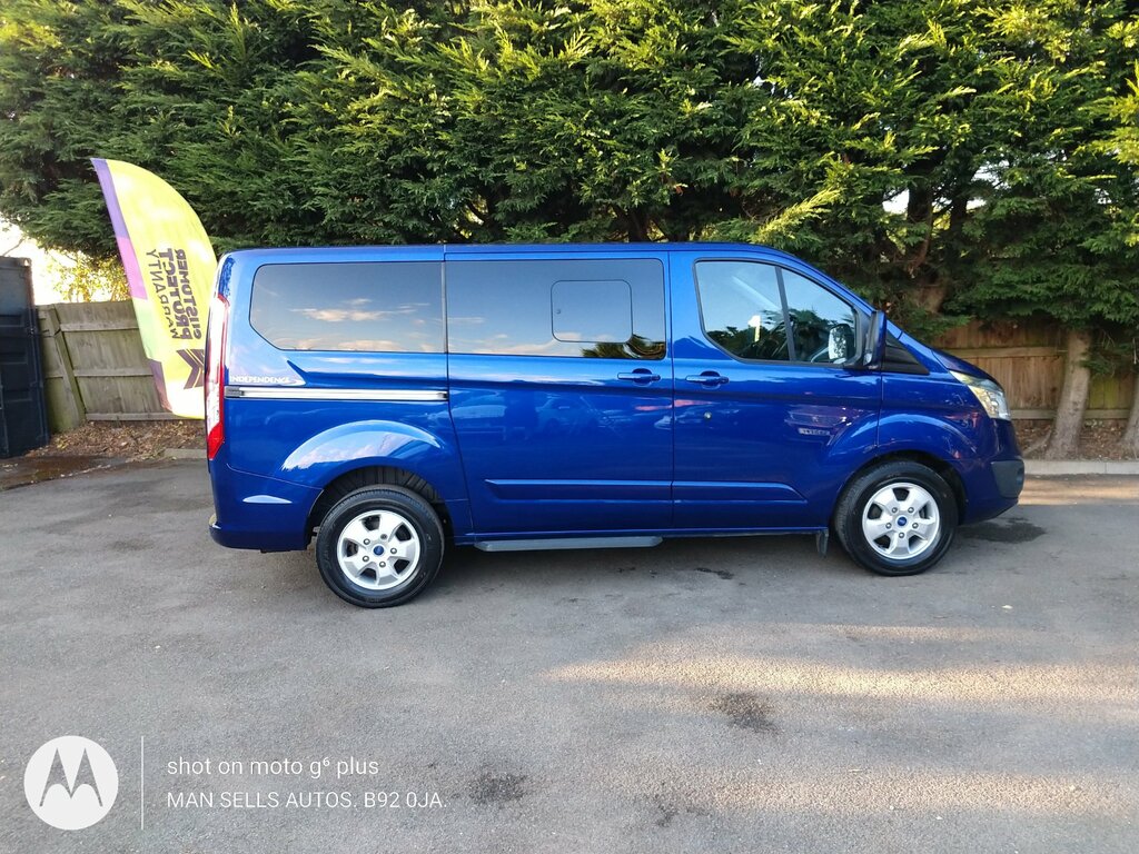 Ford Tourneo Custom 2.0 310 Ecoblue Titanium L1 Euro 6 Ss 1 BV67AHN Blue #4