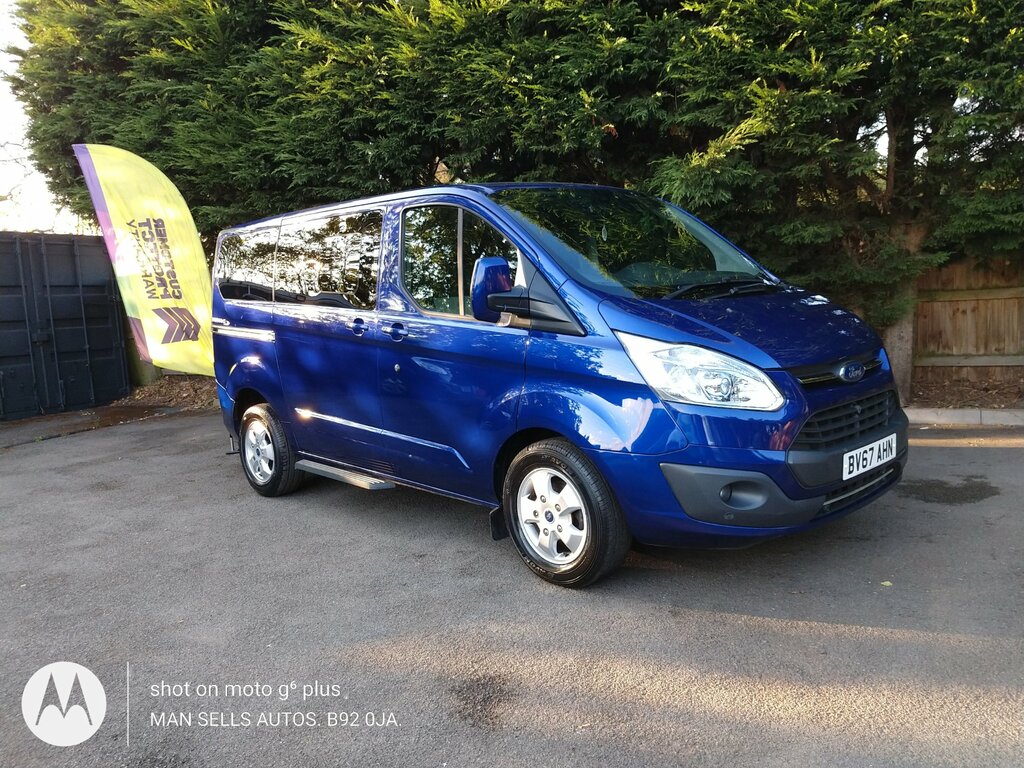 Ford Tourneo Custom 2.0 310 Ecoblue Titanium L1 Euro 6 Ss 1 BV67AHN Blue #2