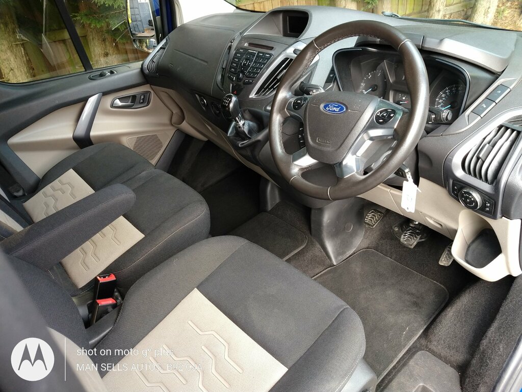 Ford Tourneo Custom 2.0 310 Ecoblue Titanium L1 Euro 6 Ss Black #9