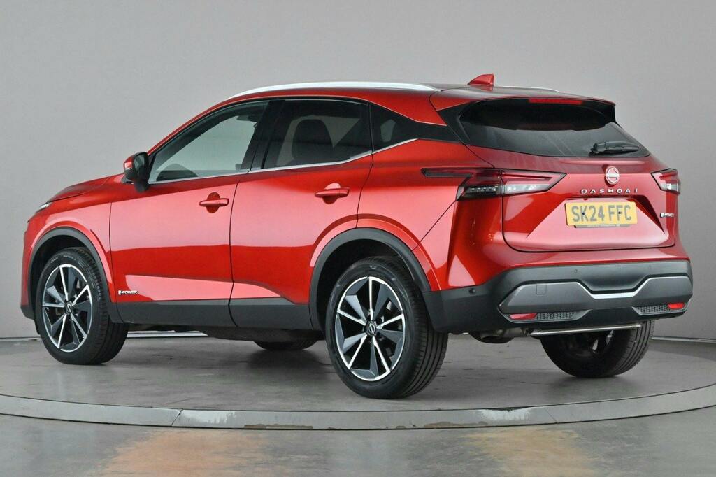 Nissan Qashqai 1.5 H E Power Tekna Suv Hybrid S SK24FFC Red #6