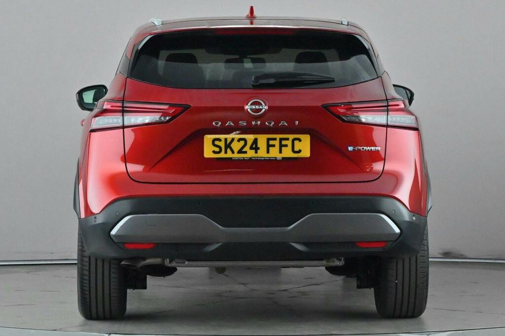 Nissan Qashqai 1.5 H E Power Tekna Suv Hybrid S SK24FFC Red #5