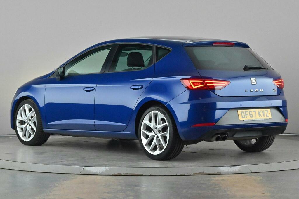 Seat Leon 1.8 Tsi Fr Technology Hatchback DF67KVZ Blue #3