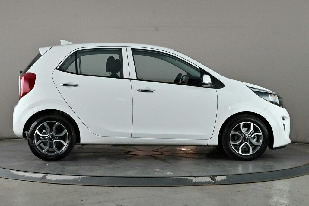 Kia Picanto 1.0 Dpi 3 Hatchback Amt Ss White #3