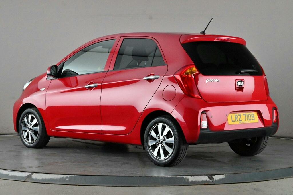 Kia Picanto 1.25 Se Hatchback KY66ETJ Red #4
