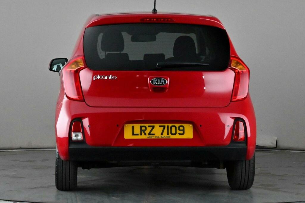 Kia Picanto 1.25 Se Hatchback KY66ETJ Red #5