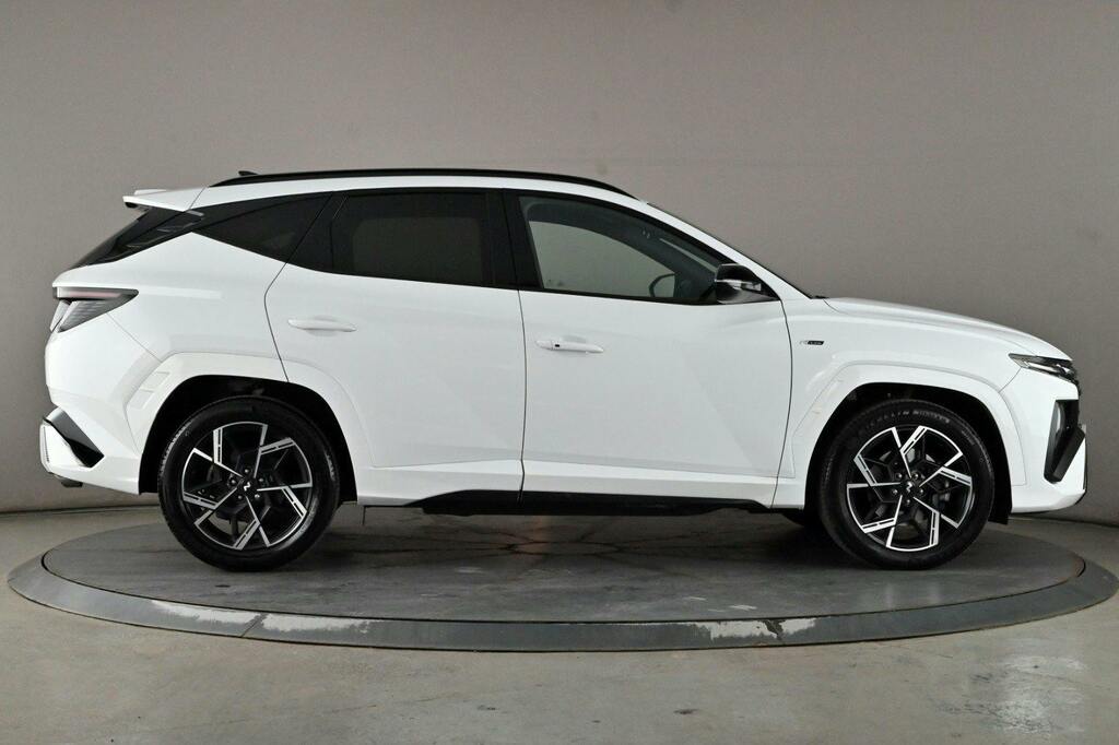 Hyundai Tucson 1.6 T Gdi N Line Suv Ss JMZ7679 White #3