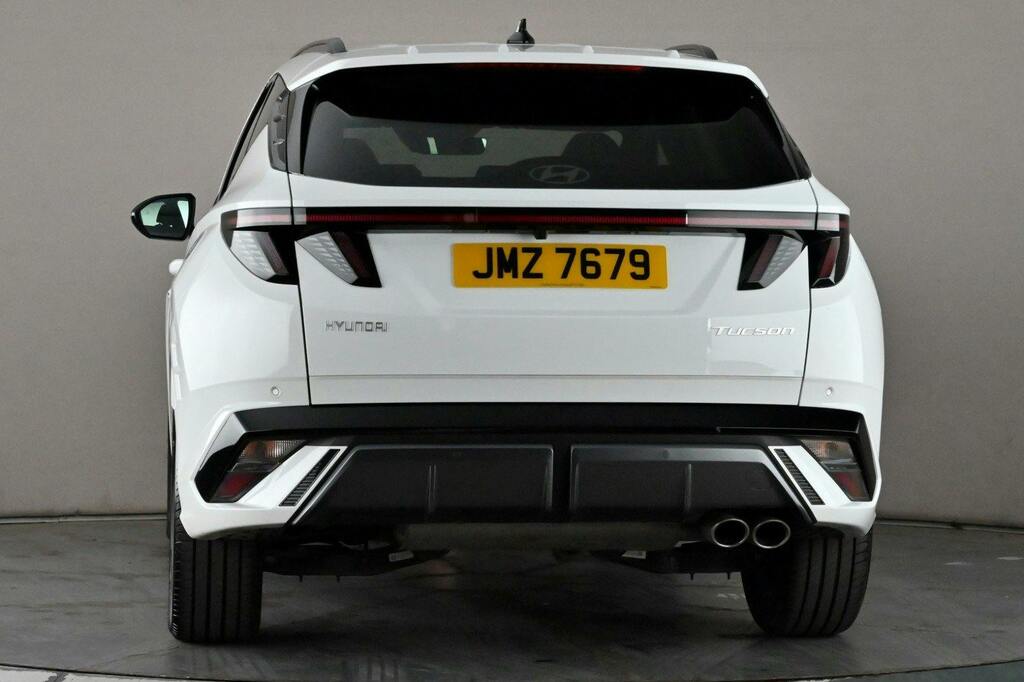 Hyundai Tucson 1.6 T Gdi N Line Suv Ss JMZ7679 White #5