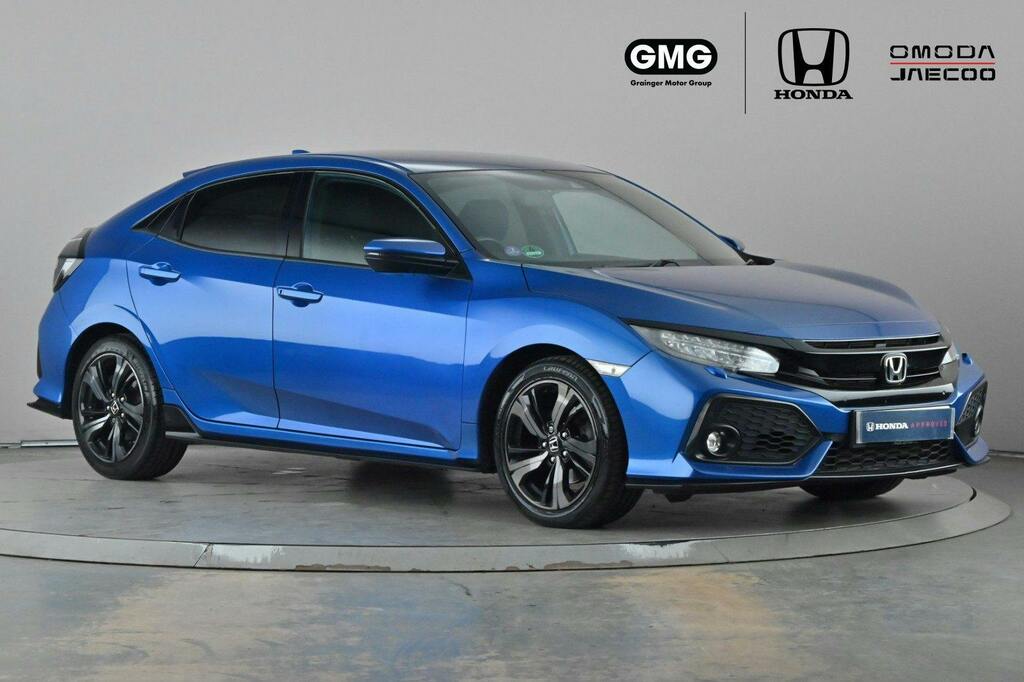 Honda Civic 1.5 Vtec Turbo Sport Hatchback Cvt S Blue