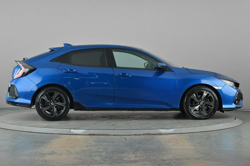 Honda Civic 1.5 Vtec Turbo Sport Hatchback Cvt S Blue #5