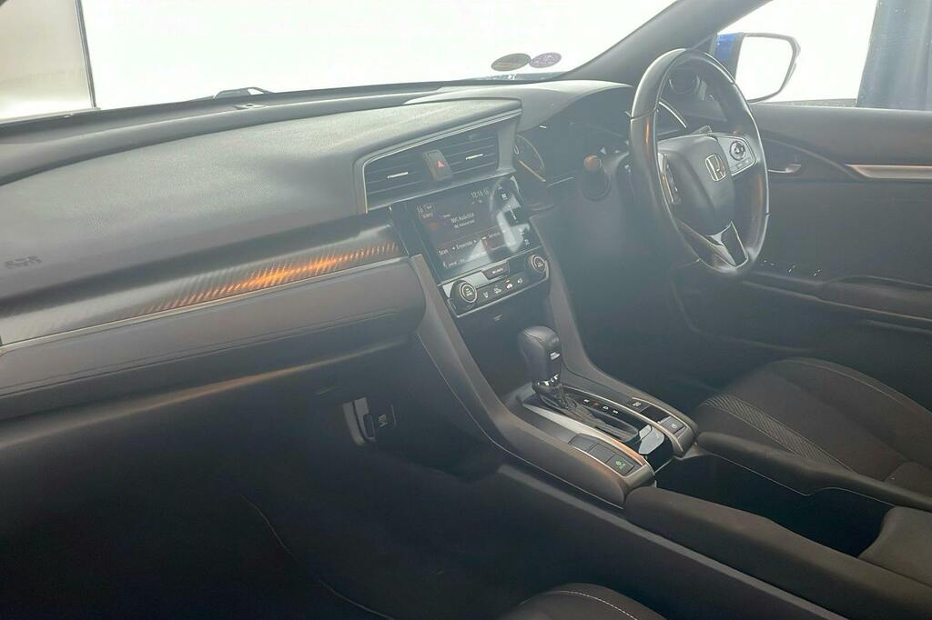 Honda Civic 1.5 Vtec Turbo Sport Hatchback Cvt S Blue #2