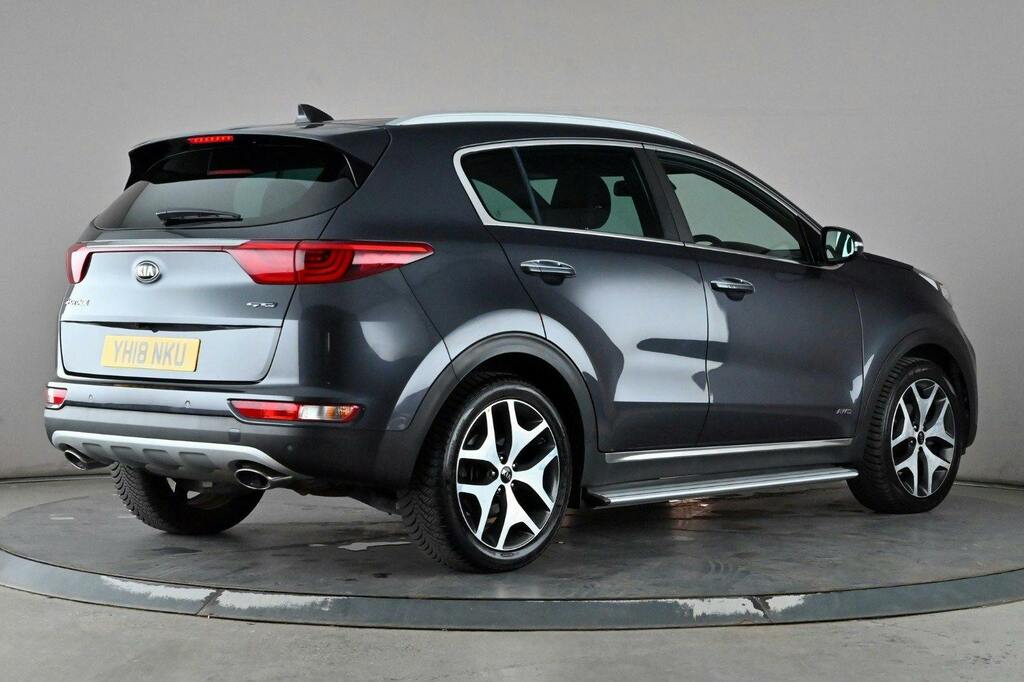 Kia Sportage 2.0 Crdi Gt Line Suv Awd Silver #6