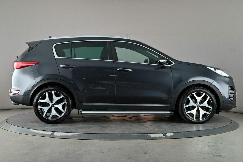 Kia Sportage 2.0 Crdi Gt Line Suv Awd Silver #3