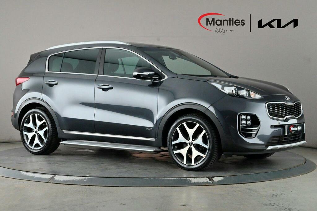 Kia Sportage 2.0 Crdi Gt Line Suv Awd Silver