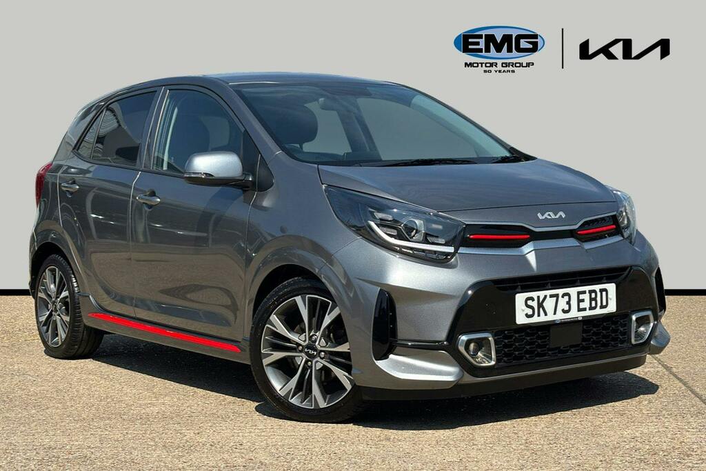 Kia Picanto 1.0 Dpi Gt Line Hatchback Amt Ss Grey