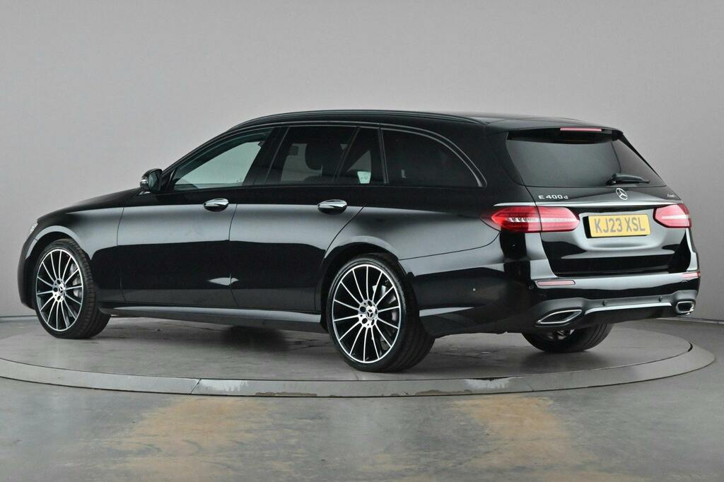 Mercedes-Benz E Class 2.9 E400d Amg Line Night Edition Premium Plus Es KJ23XSL Black #3