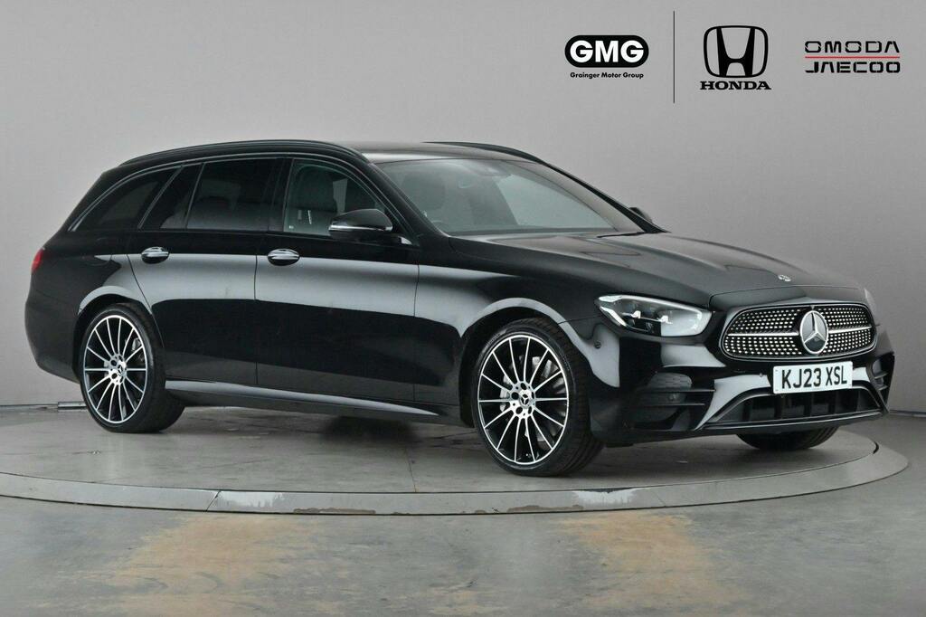 Mercedes-Benz E Class 2.9 E400d Amg Line Night Edition Premium Plus Es KJ23XSL Black