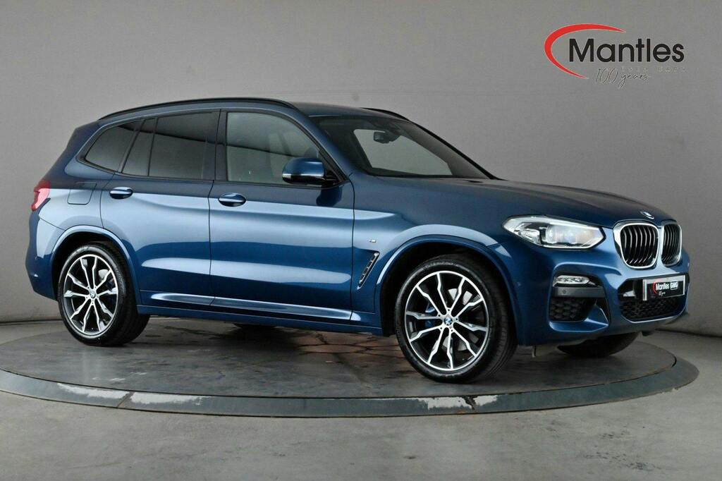 BMW X3 2.0 20D M Sport Suv Xdrive Ss Blue