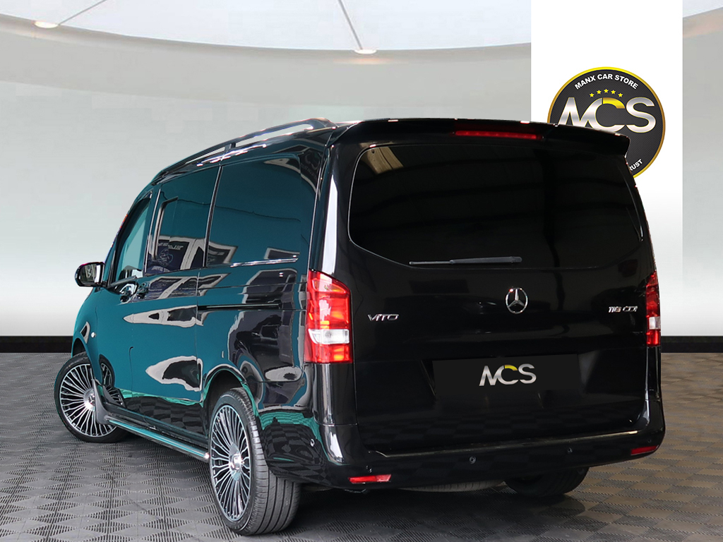 Mercedes-Benz Vito 116 Crewcab Progressive L2 135Ps Black #2