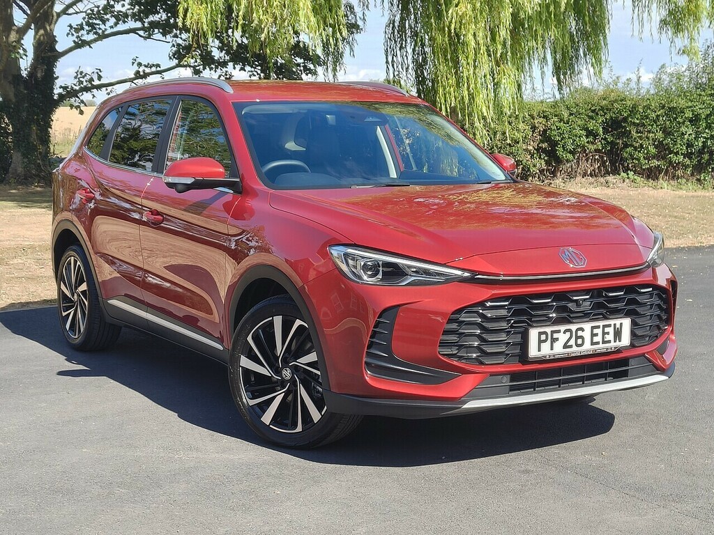 MG ZS Hybrid Trophy Red