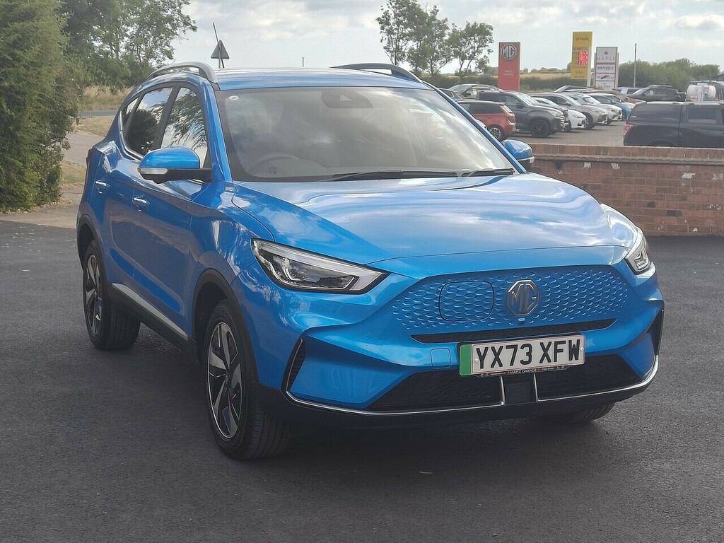 MG ZS Trophy Connect 51Kwh Blue #5