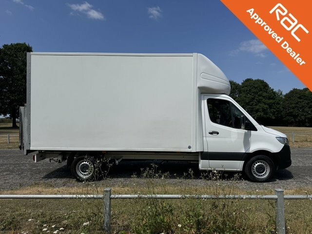 Mercedes-Benz Sprinter 2.1 316Cdi 3.5T. Lwb Luton Tail Lift With Side Doo White #4