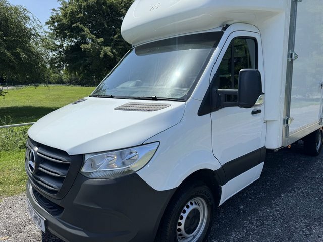 Mercedes-Benz Sprinter 2.1 314Cdi 3.5T Luton Tail Lift Full Side Opening White #6