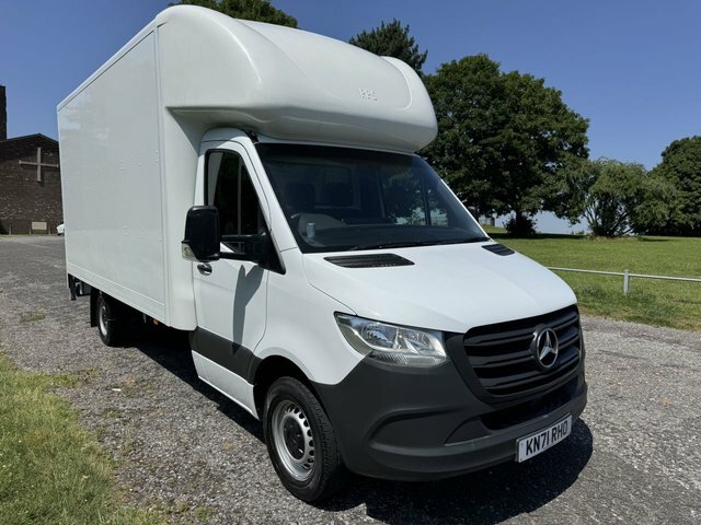 Mercedes-Benz Sprinter 2.1 314Cdi 3.5T Luton Tail Lift Full Side Opening White #2
