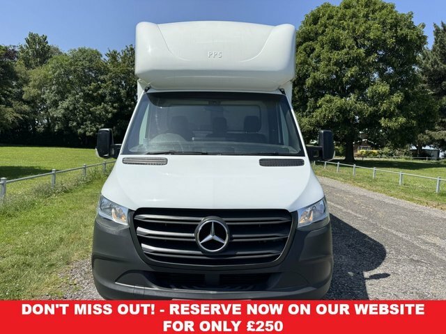 Mercedes-Benz Sprinter 2.1 314Cdi 3.5T Luton Tail Lift Full Side Opening White #6