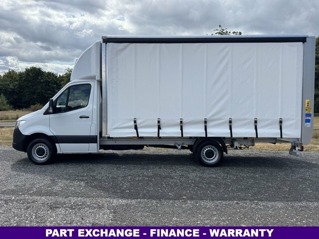 Mercedes-Benz Sprinter 2.1 315Cdi 3.5T. New 5.2M 17Ft Curtainside Body White #3