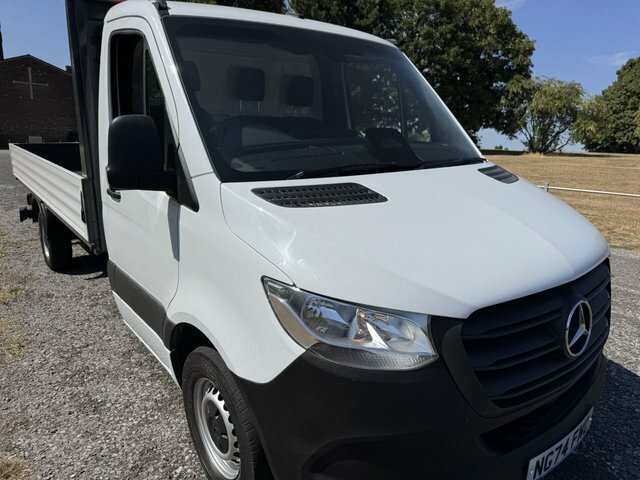 Mercedes-Benz Sprinter 2.0 315Cdi 3.5T. Dropside Rwd L3 Eu White #4