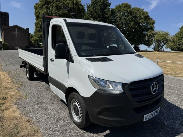 Mercedes-Benz Sprinter 2.0 315Cdi 3.5T. Dropside Rwd L3 Eu White
