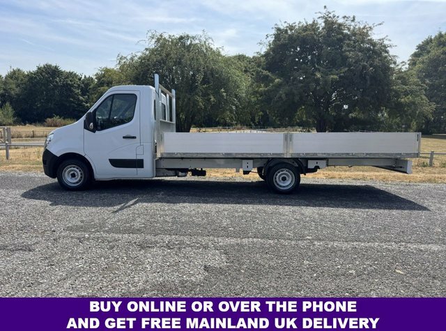 Nissan NV400 2.3 Dci 3.5T. Tekna 5.2M 17Ft Dropside Movano Ma White #5