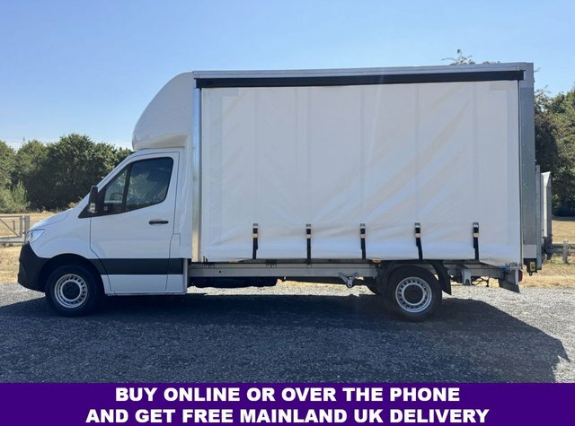 Mercedes-Benz Sprinter 2.0 315Cdi 3.5T. Lwb 4.2M. Curtainside Tail Lift A White #6